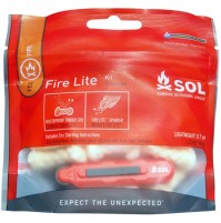 SOL Survive Outdoors Longer® Fire Lite™ Kit - Waterproof Tinder and Sparker